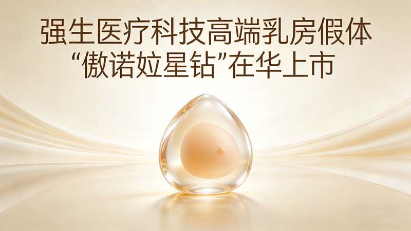 强生医疗科技高端乳房假体“傲诺拉星钻”在华上市