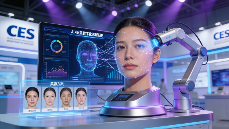 &ldquo;AI+医美&rdquo;数字化诊断系统亮相CES引发关注